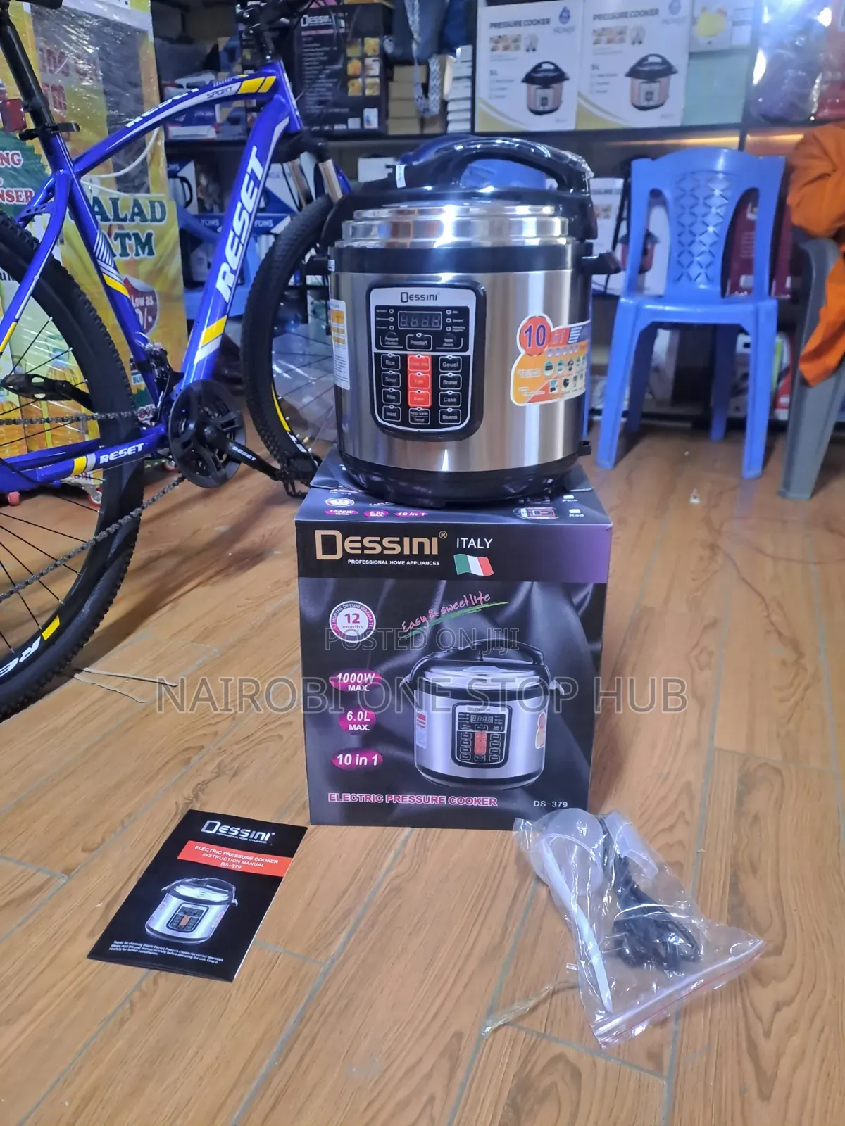 Dessini 6 Litres Electric 10 in 1 Pressure Cooker