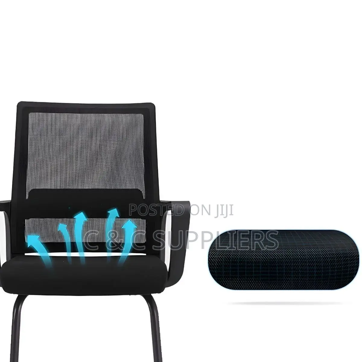 Mesh Low Back Ergonomic Boardroom Chair.