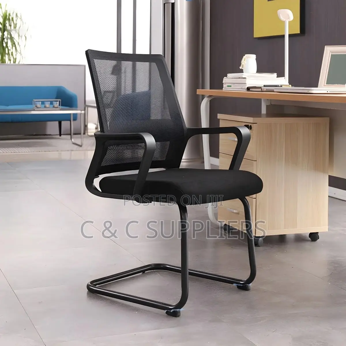 Mesh Low Back Ergonomic Boardroom Chair.