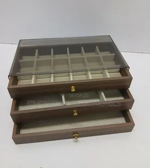 Multifunctional Transparent Jewelry Box