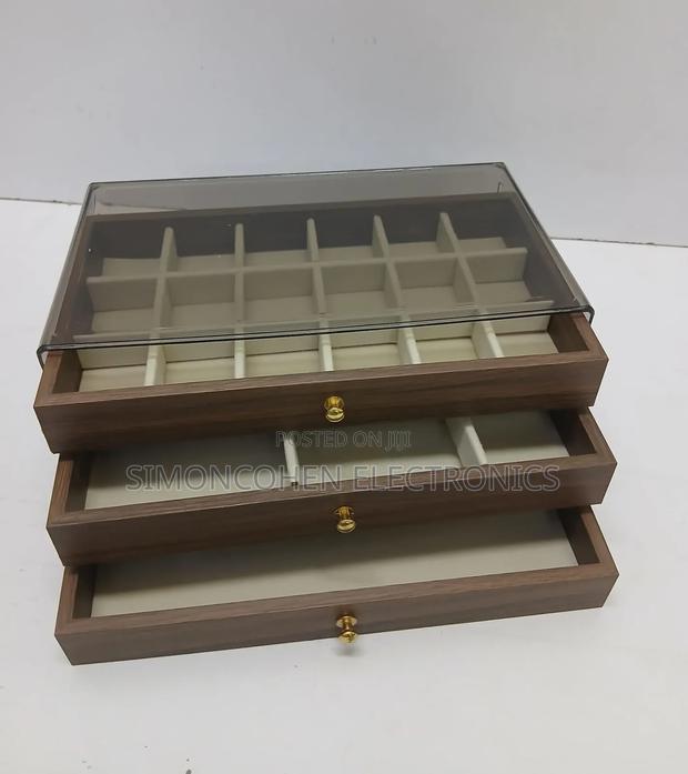 Multifunctional Transparent Jewelry Box