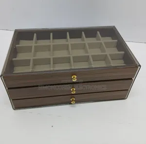 Multifunctional Transparent Jewelry Box