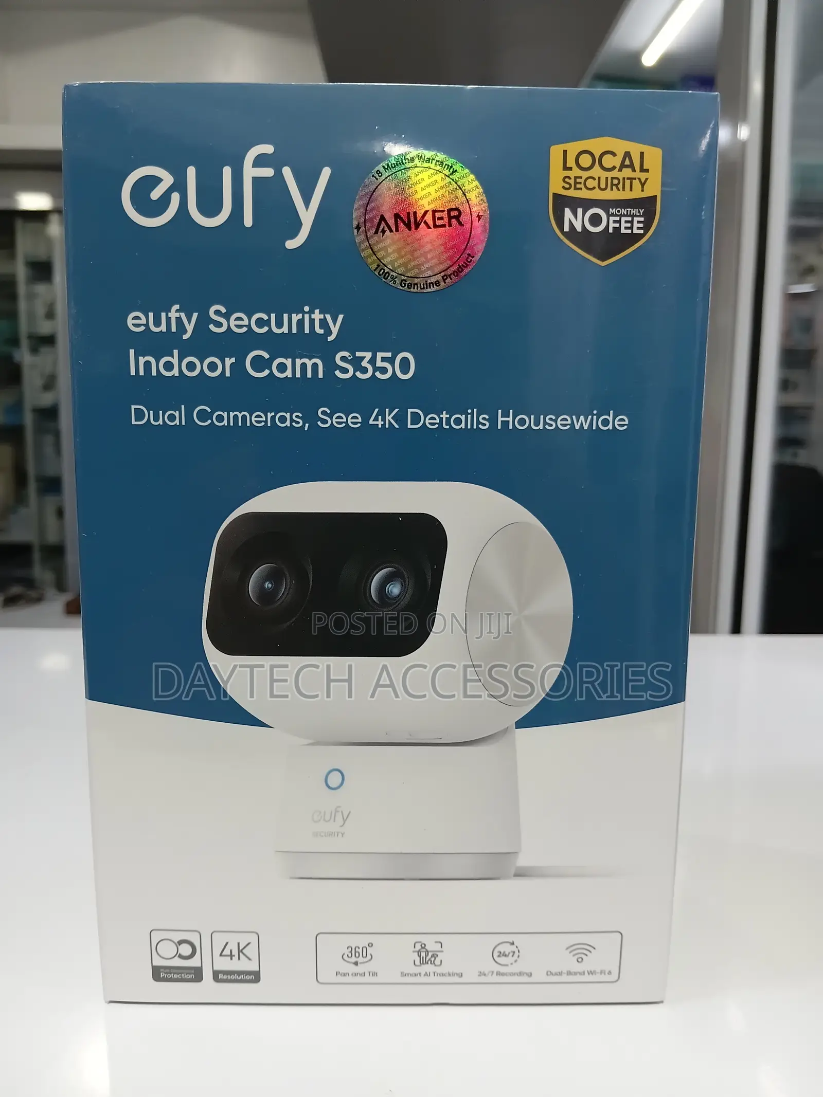 Eufy Indoor Cam S350 Dual-Camera Indoor Security Camera