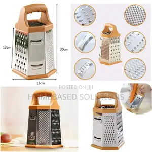8 Inches Hexagonal Stainless Steel Grater