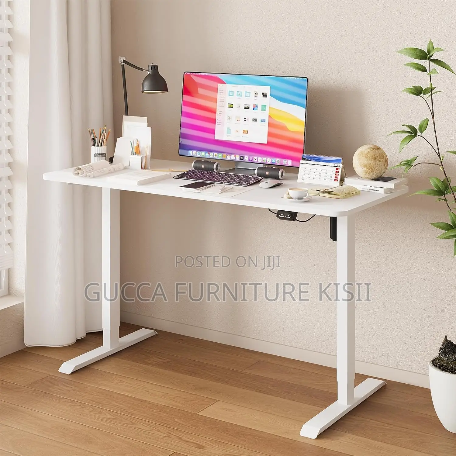 Electric Desk; Height Adjustable Standing Desk