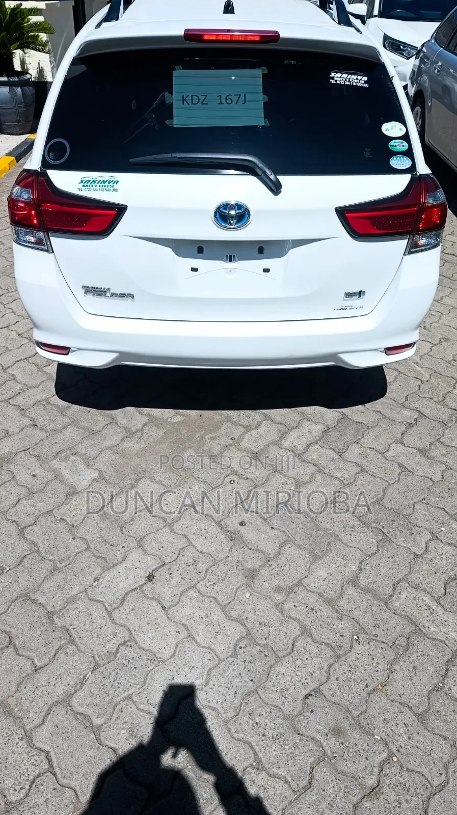 Toyota Corolla Fielder 2019 White