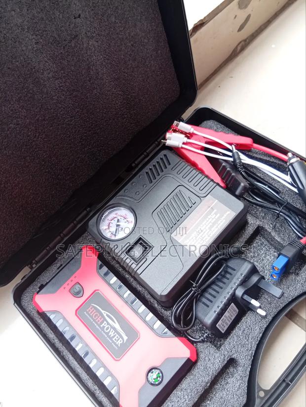 Car Battery Jump Starter – Portable Emergency Power Kit