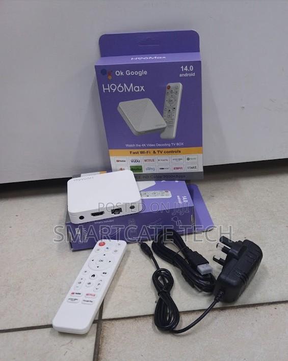 H96 Max Android 14 TV Box 2gb Ram 16gb Storage – 4k Hd