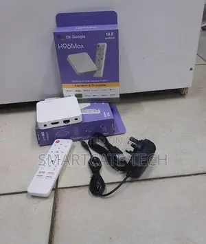H96 Max 2GB RAM 16GB ROM Smart Android 14 TV Box – Voice Remote