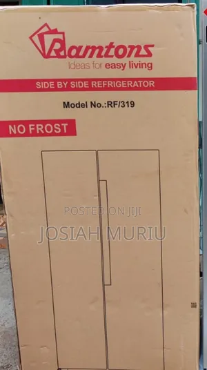 Ramtons RF/319 430 Litres Side-by-Side No Frost Fridge