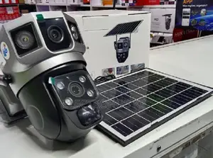 4G V380Pro Outdoor Two-Lens Remote Monitoring Camera