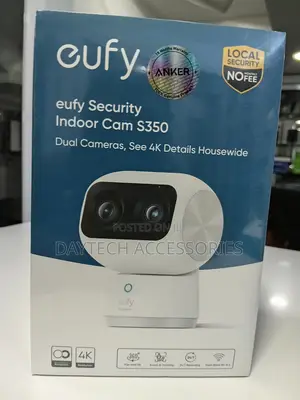 Eufy Security Indoor Cam S350 4K Dual Cameras