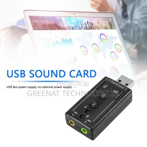 USB Sound Card 7.1 Channel USB External Sound Card