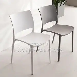 Dining Chair; Stackable Plastic Dining Chair for Easy Storage