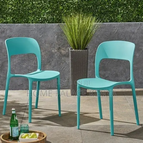 Dining Chair; Stackable Plastic Dining Chair for Easy Storage