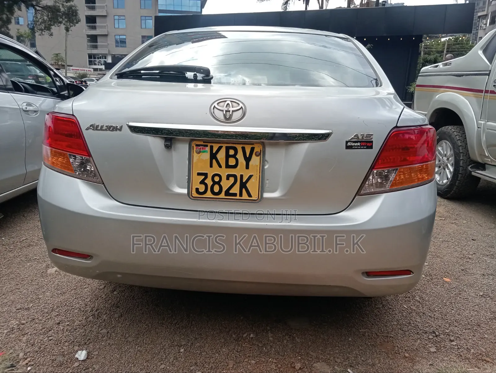 Toyota Allion 2007 Silver