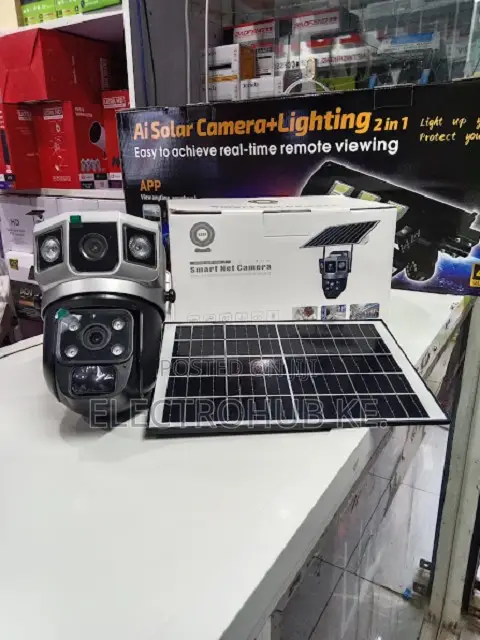 Smart V380Pro 4G Outdoor Camera With Dual Camera View