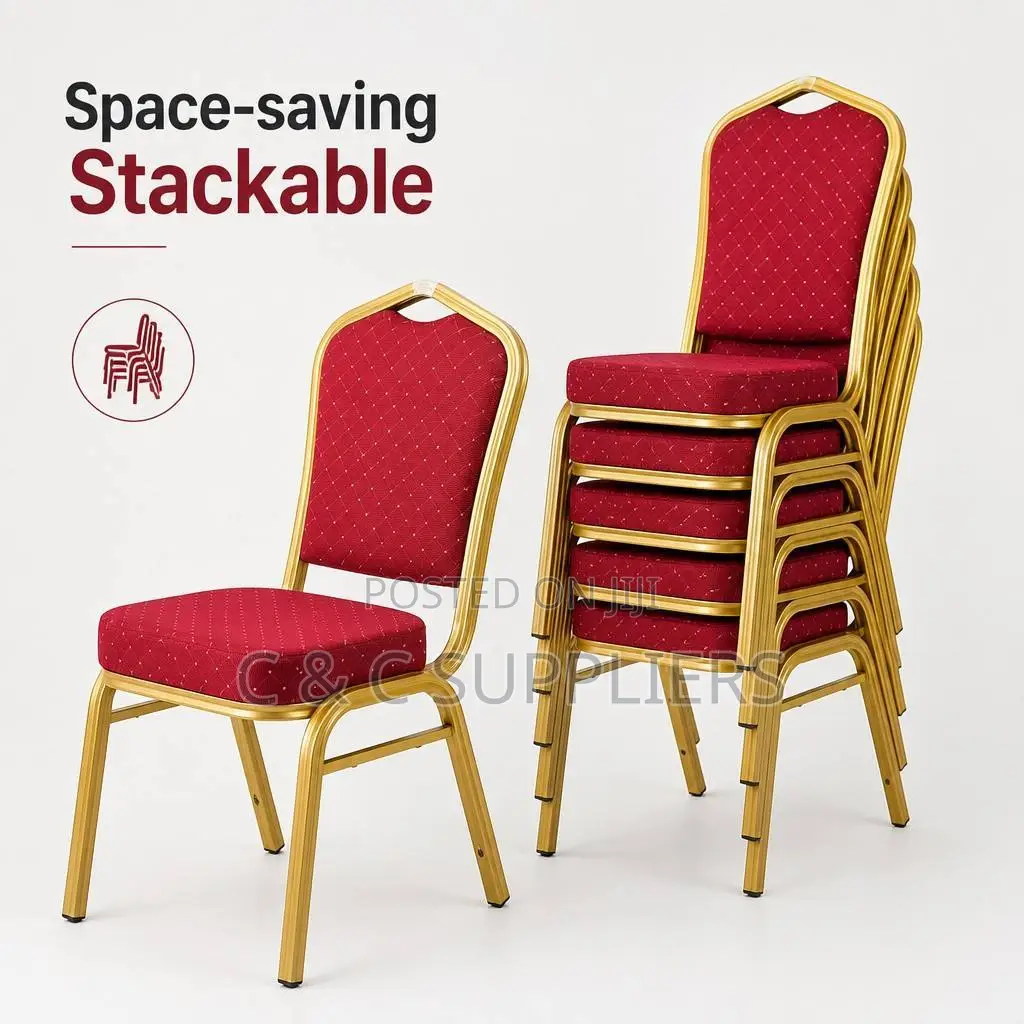 Red Fabric Executive Conference Chair.