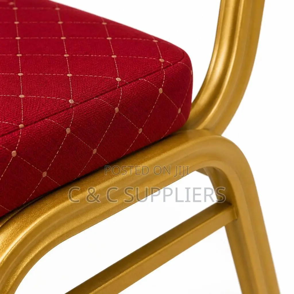 Red Fabric Executive Conference Chair.