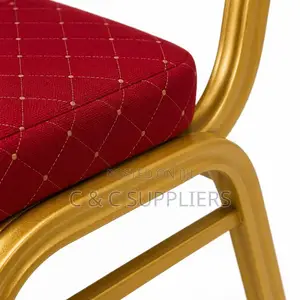 Red Fabric Executive Conference Chair.