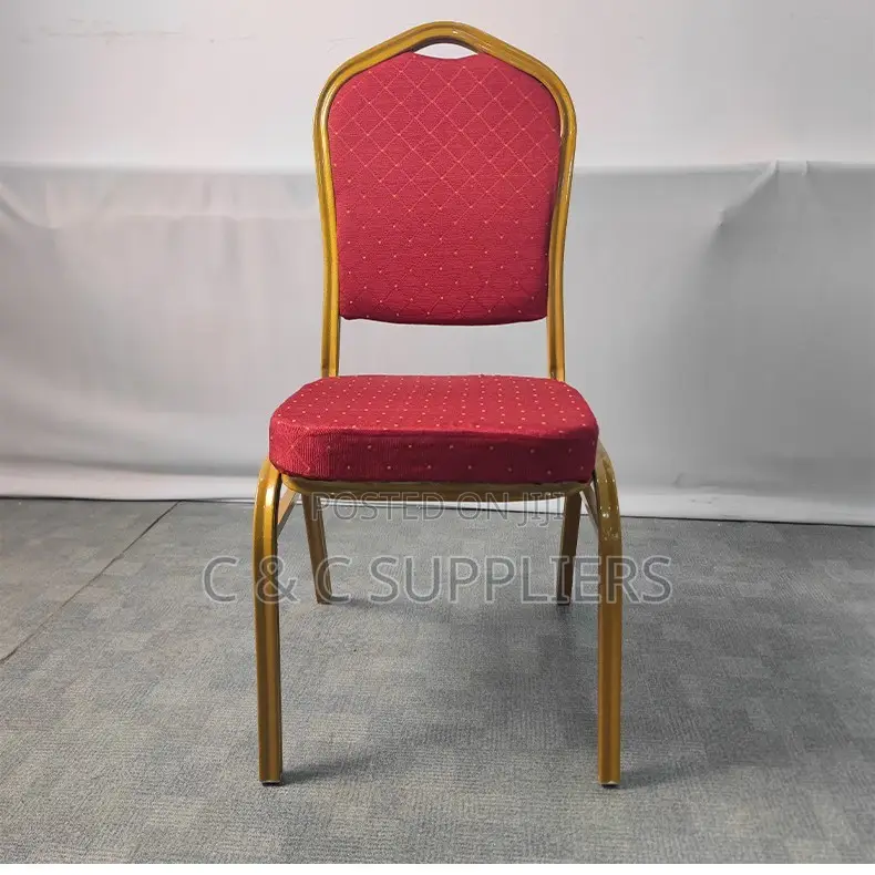 Red Fabric Executive Conference Chair.
