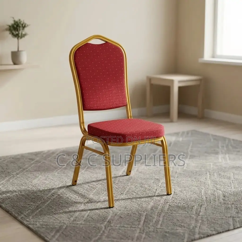 Red Fabric Executive Conference Chair.