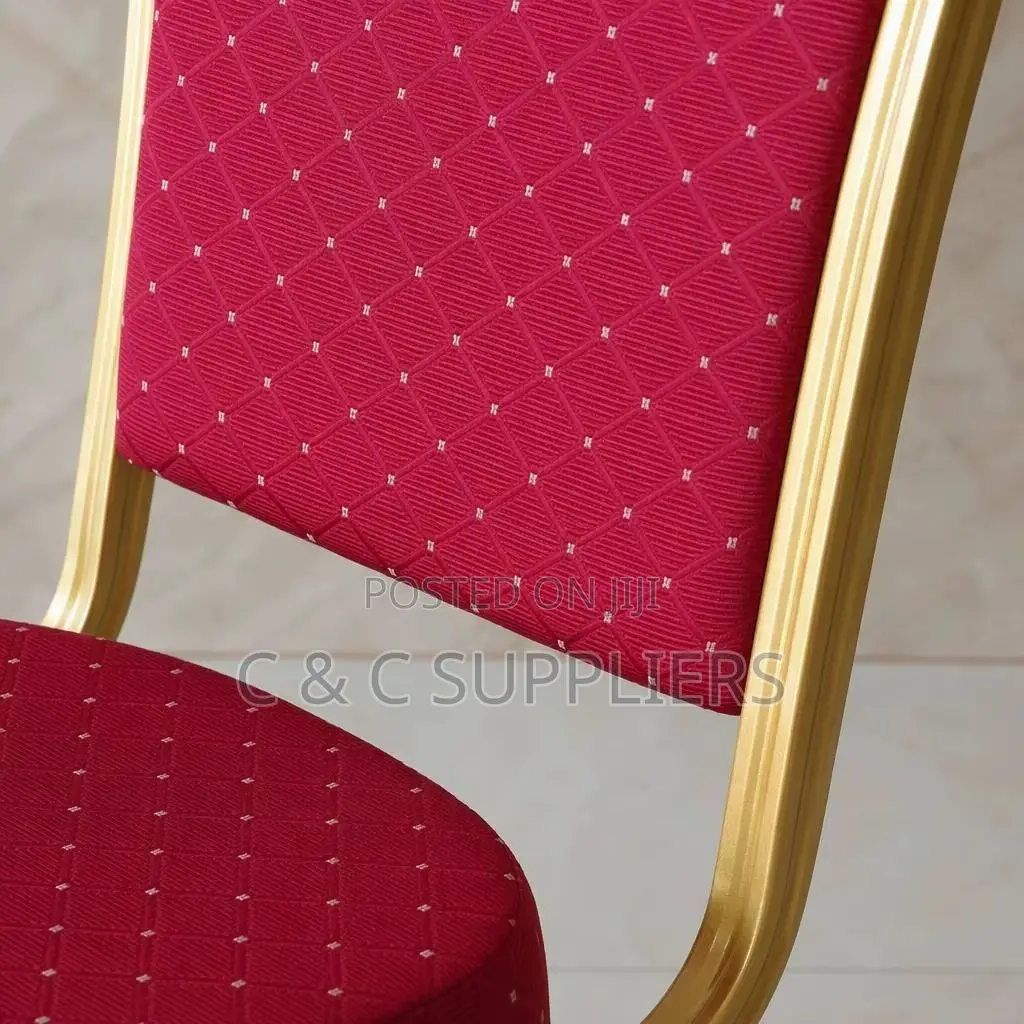 Red Fabric Executive Conference Chair.