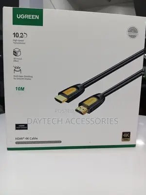 UGREEN 10-Meter High-Speed 4K HDMI Cable (Model HD101),