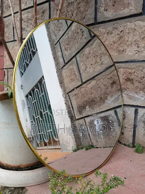 Gold Round Mirrors