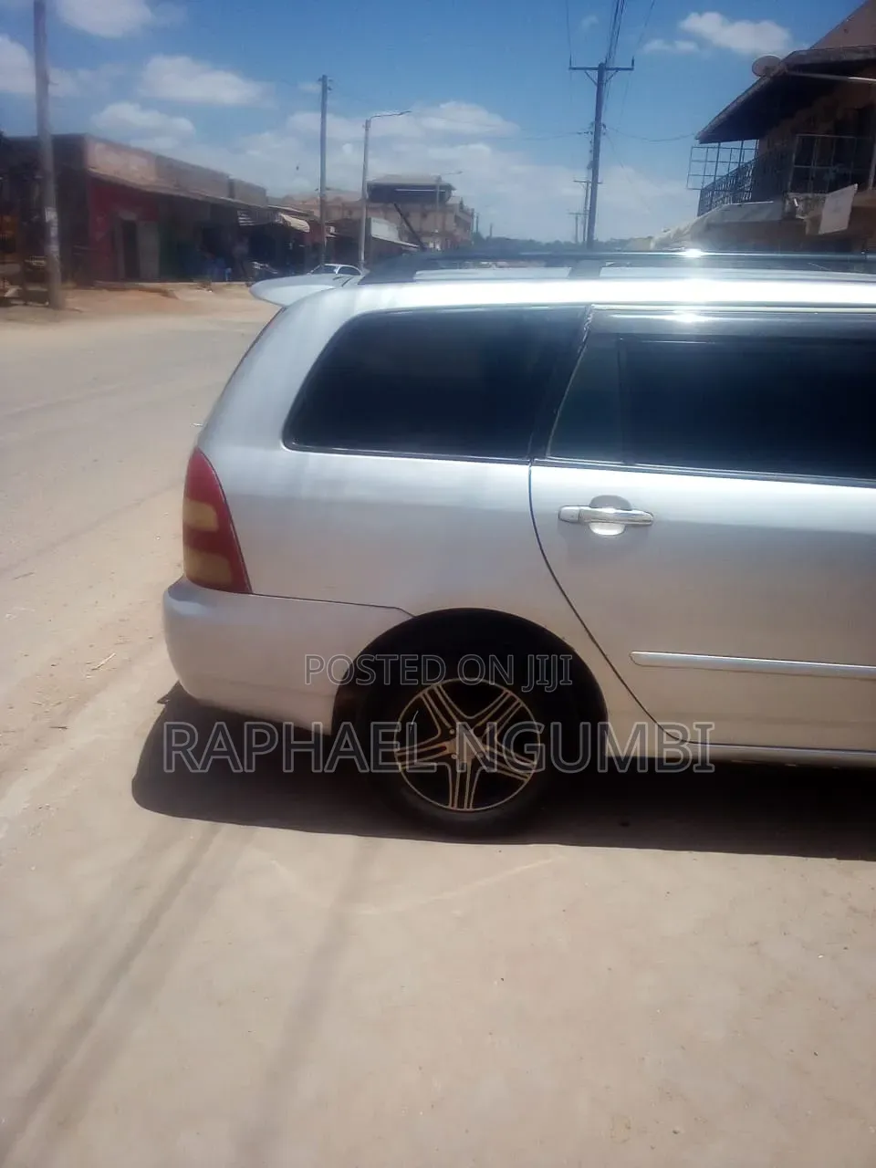 Toyota Corolla Fielder 2002 Silver