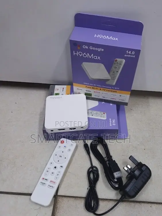 H96 Max M2 Android 14 TV Box 2gb Ram 16gb Rom – 4k Smart Box