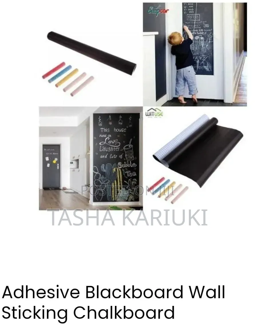 DIY Chalkboard Wall Sticker – Self-Adhesive 90×200cm
