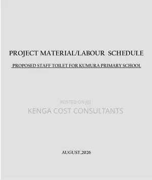 Material Schedule Preparation