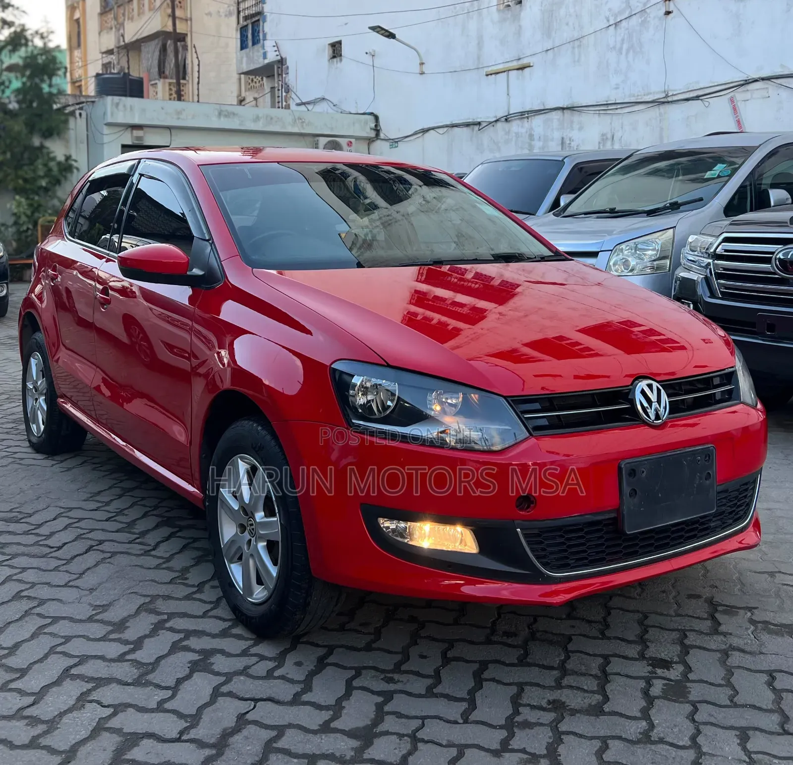 Volkswagen Polo 2014 Red