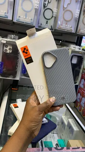 Spigen Enzo Aramid Phone Case. It Is From Bulletproof iPhone 17 Pro
