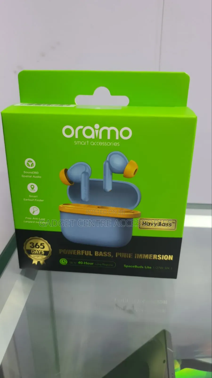 Oraimo Spacebuds Lite,40hr Play Time