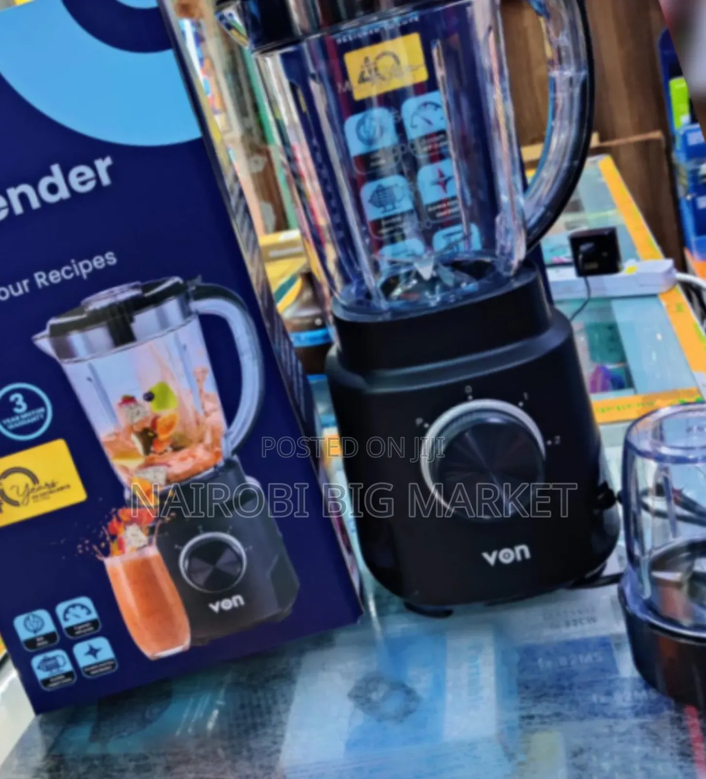 Von 2 in 1 Blender 500w