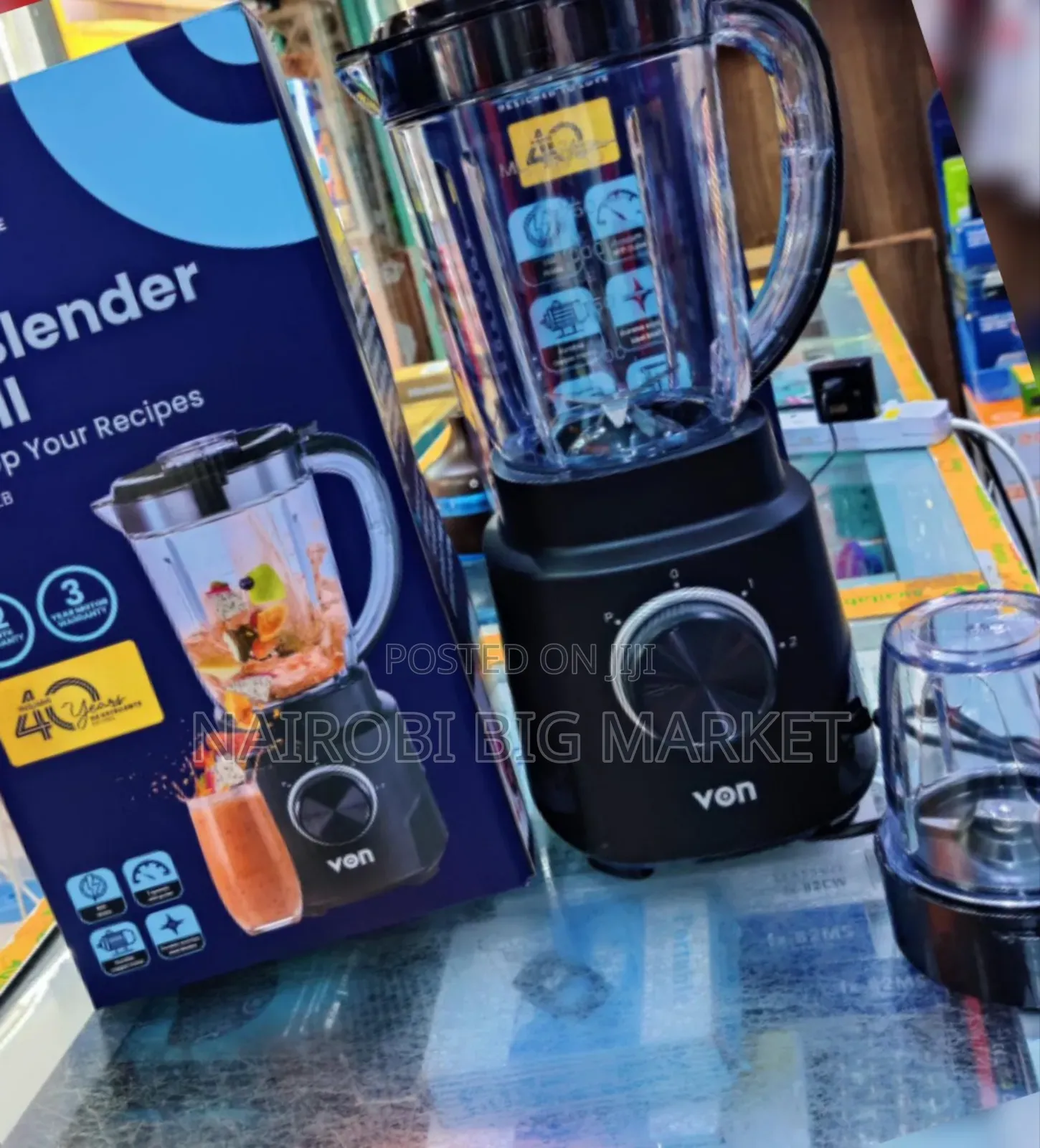 Von 2 in 1 Blender 500w