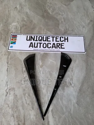 Car Side Vent Long Leaf Decor Stickers 2 PCS