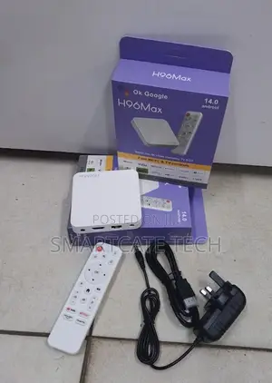 Android 14 H96 Max TV Box 2GB+16GB – 4K Ultra HD Smart Media Player