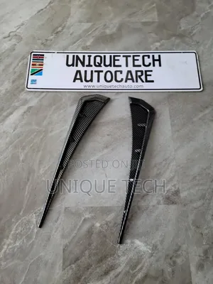Carbon Fiber Car Side Vent Decor Stickers 2pcs