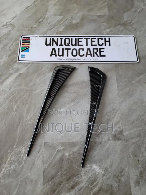 Carbon Fiber Car Side Vent Decor Stickers 2pcs