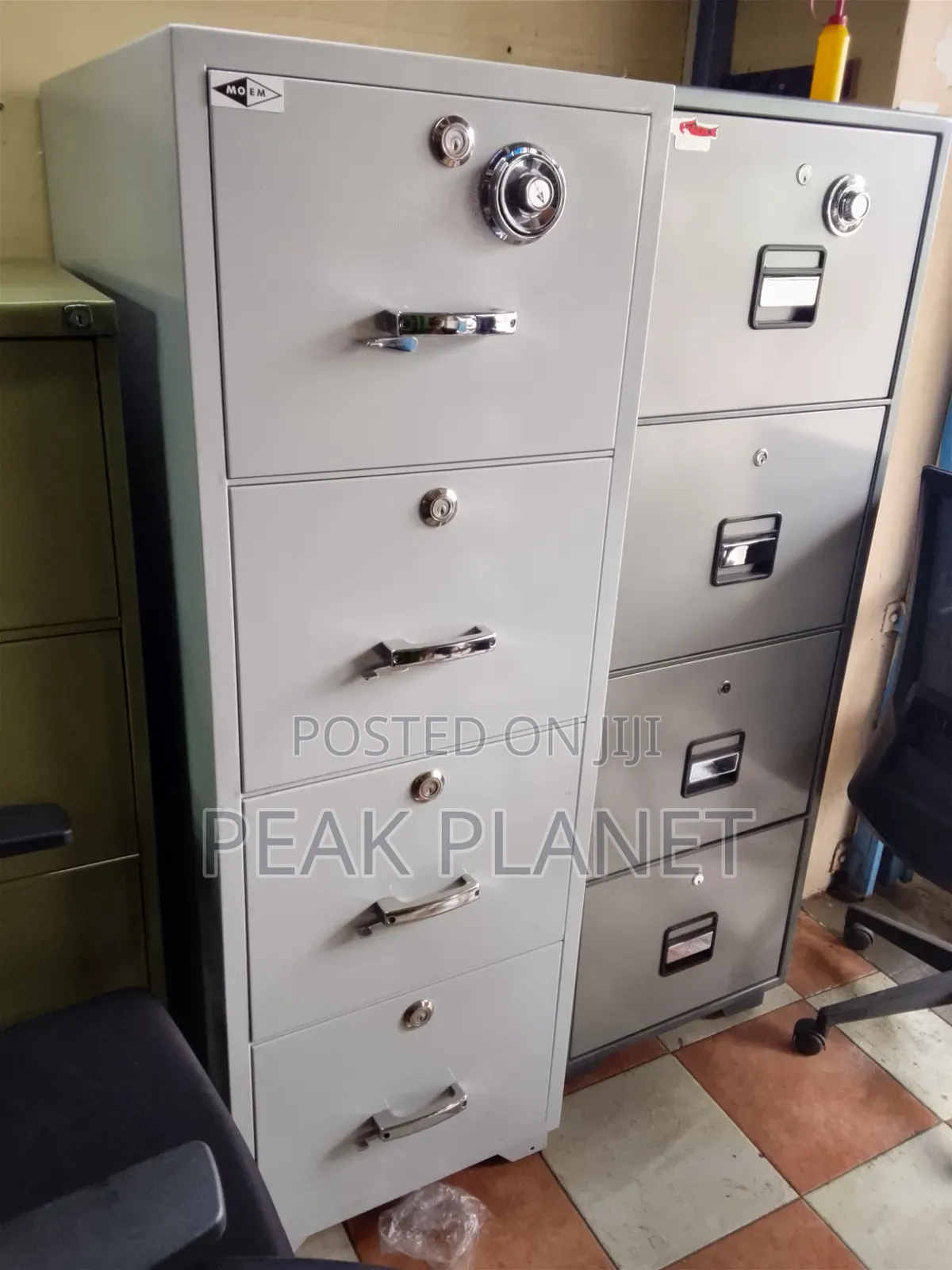 MOEM Fireproof 4 Drawer Security Safe