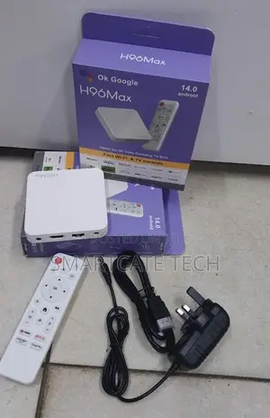 H96 Max 2gb Ram 16gb Rom Android 14 Smart TV Box – 4k Uhd