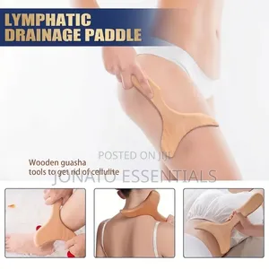 Wooden Lymphatic Drainage and Cellulite Remover Massager