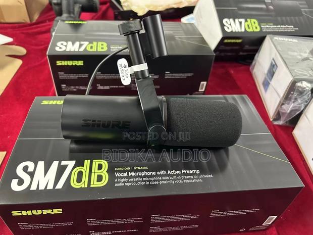 Shure SM7dB Active Studio Microphone for Streaming, Podcasting & Vocal - main view