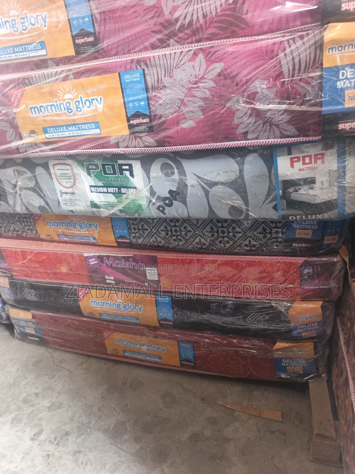 Matress 41⁄2 by 6 6 Inches Mattress Heavy  High Density Morning Glory