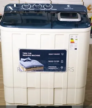 8 Kg Euroken  Twin Tub Washing Machine