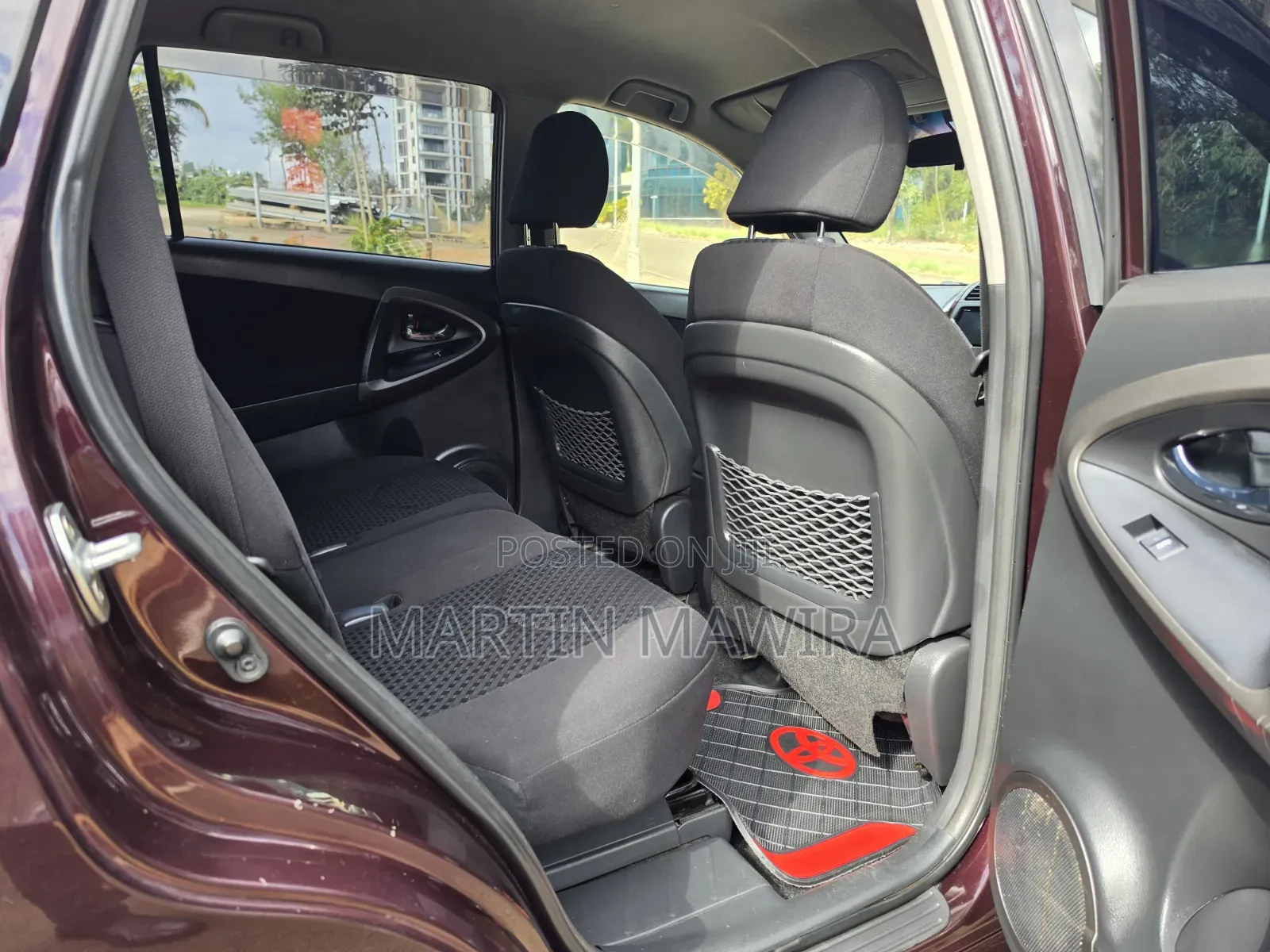 Toyota Vanguard 2011 Maroon