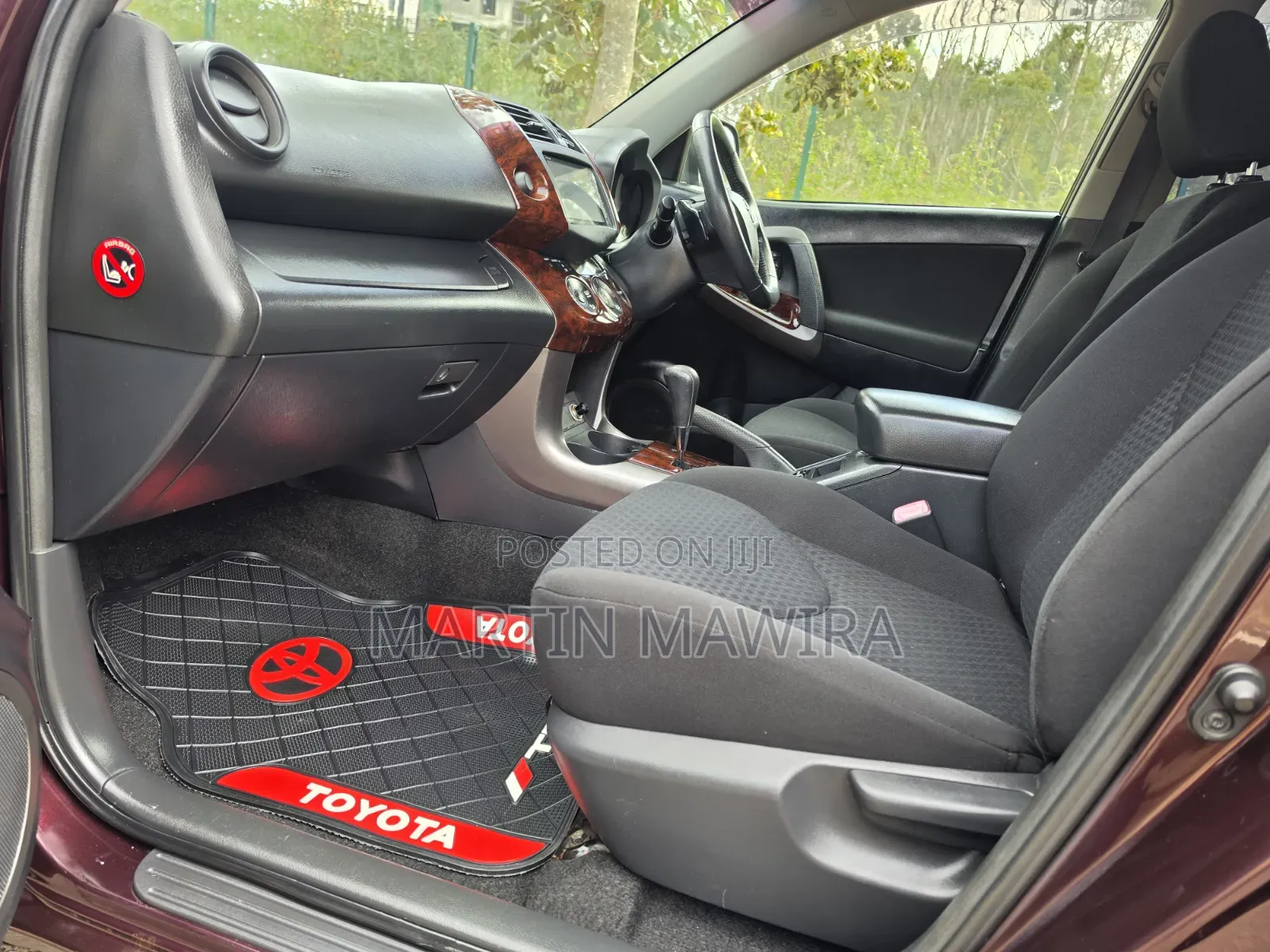 Toyota Vanguard 2011 Maroon